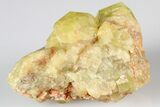 Yellow Topazolite Garnet Cluster - Mexico #188251-1